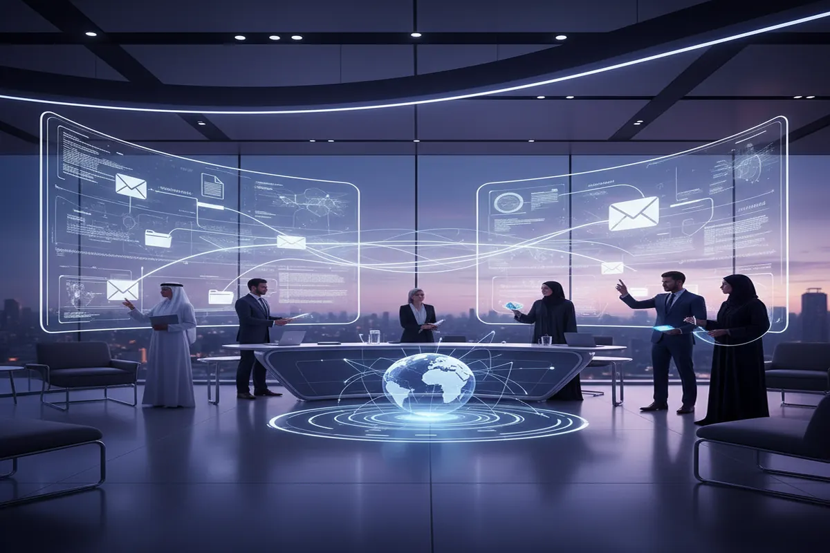 نظام المراسلات الإلكترونية الأمن العام