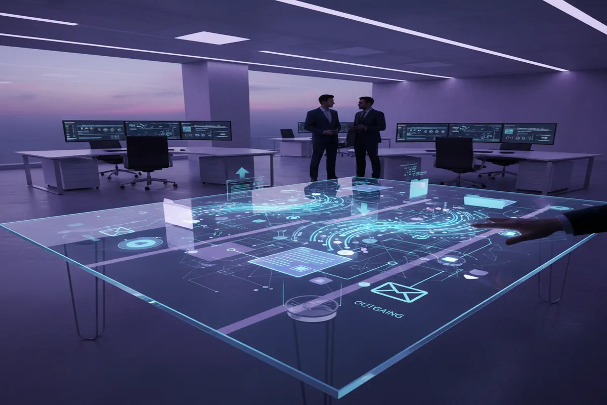 معالجة البريد الصادر والوارد pdf