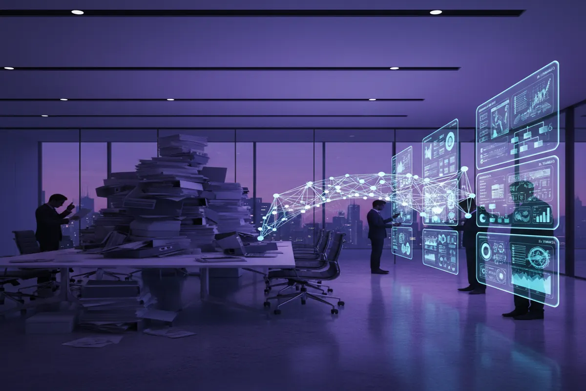 كيف تؤثر المعاملات الورقية على كفاءة العمل